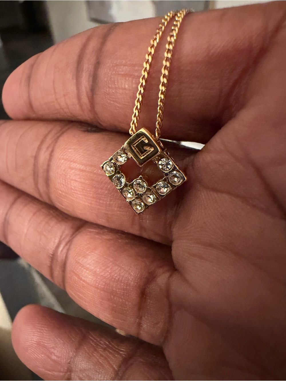 Vintage Givenchy Gold Necklace - Picture 5 of 5